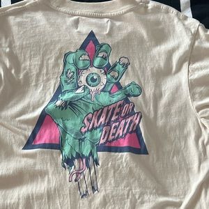 Cotton On Skate or death tee